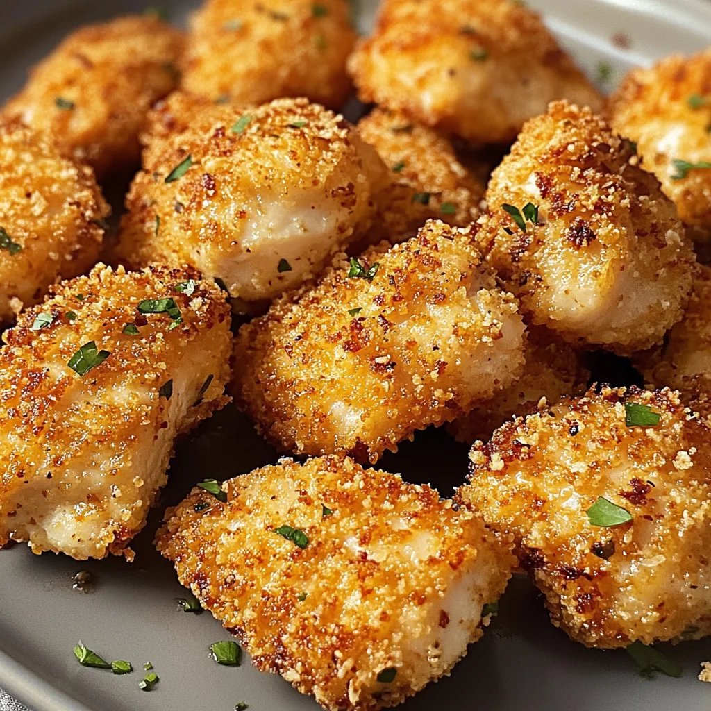 Air Fryer Ranch-Crusted Chicken Bites