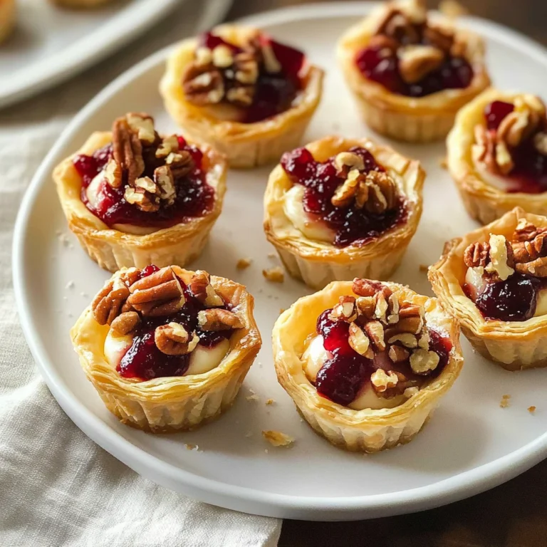 Brie and Cranberry Bites recipe