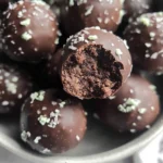 Chocolate Mint Protein Bites