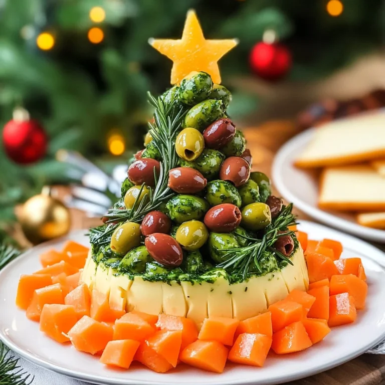 Christmas Tree Cheese Ball
