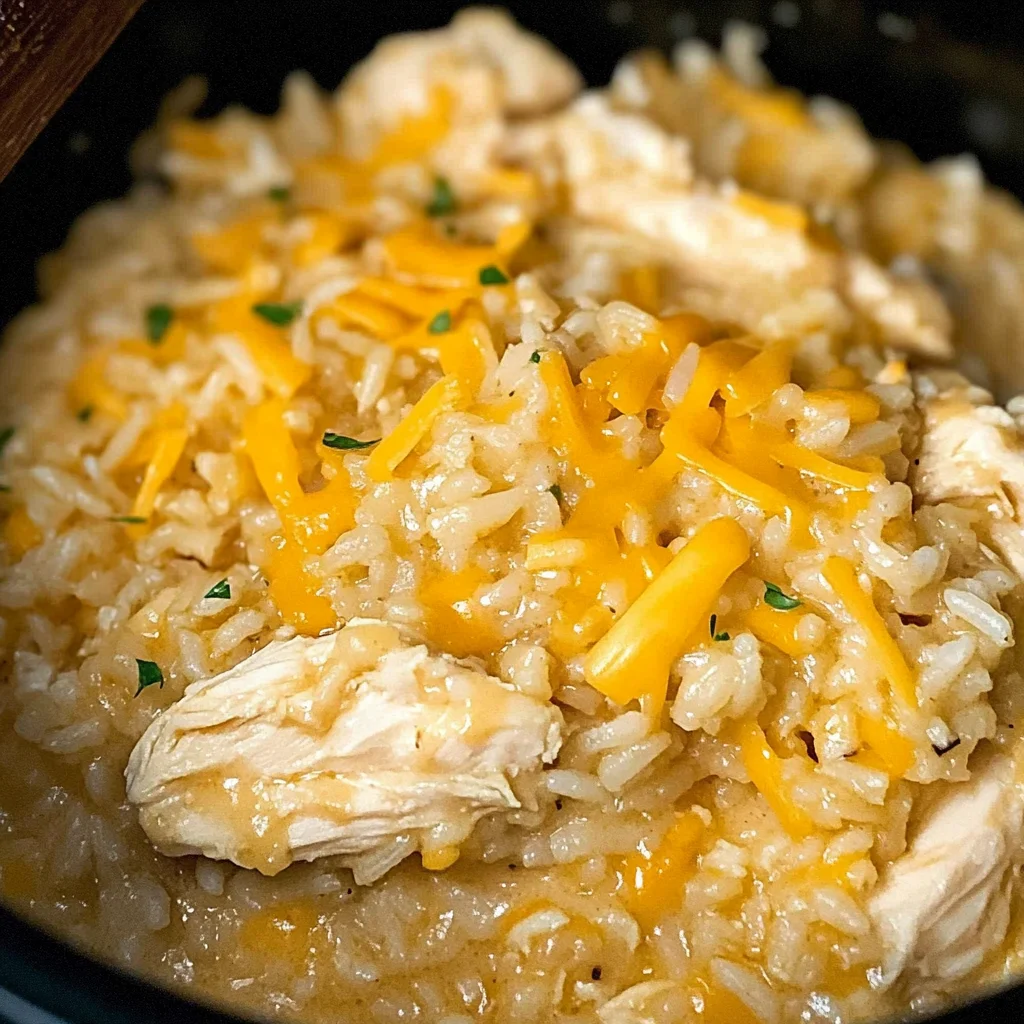 Crock Pot Chicken and Rice Recipe