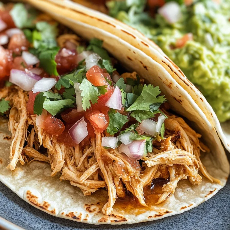 Crockpot Chicken Tacos