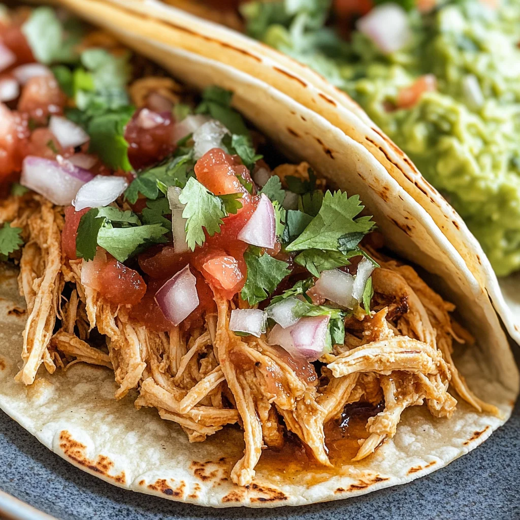 Crockpot Chicken Tacos