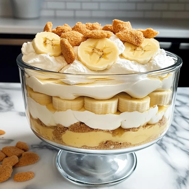 Easy Banana Pudding with Vanilla Wafers
