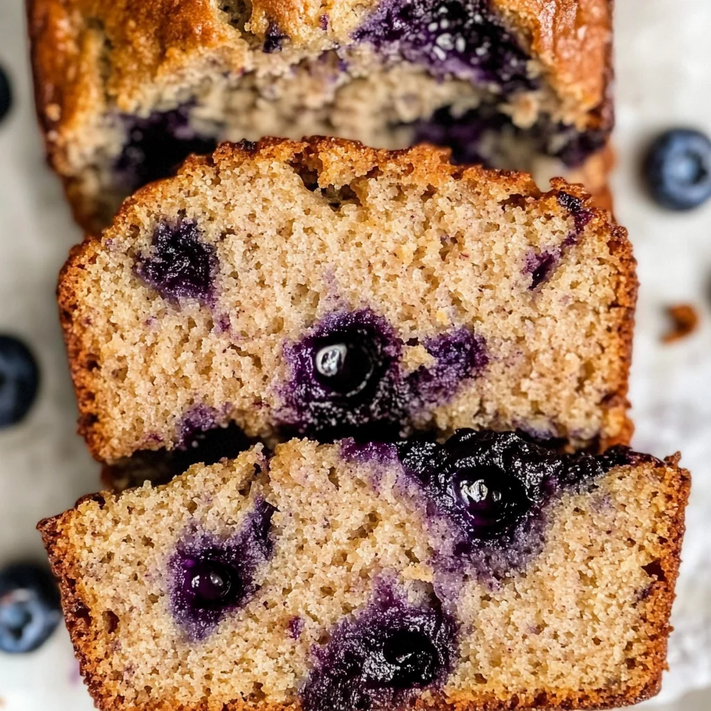 Easy Blueberry Banana Bread