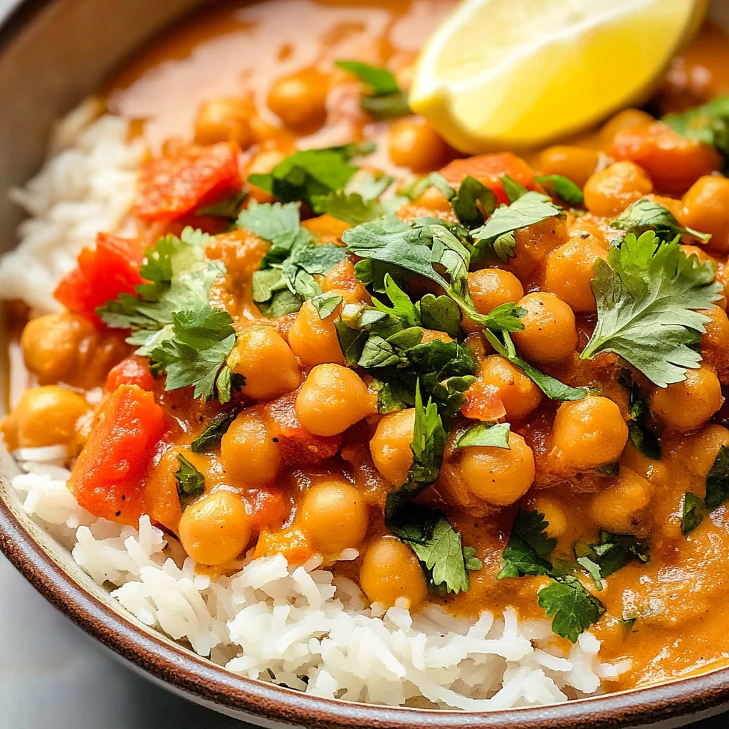Easy Indian Chickpea Curry Recipe