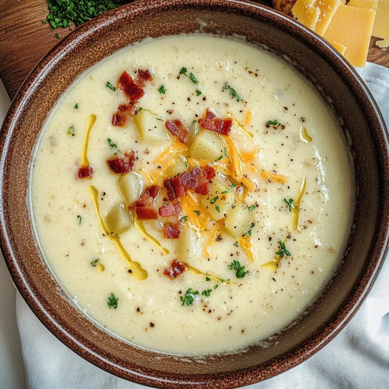 Easy Roasted Garlic Soup