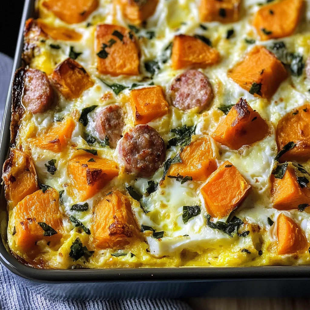 Easy Sweet Potato Egg Casserole