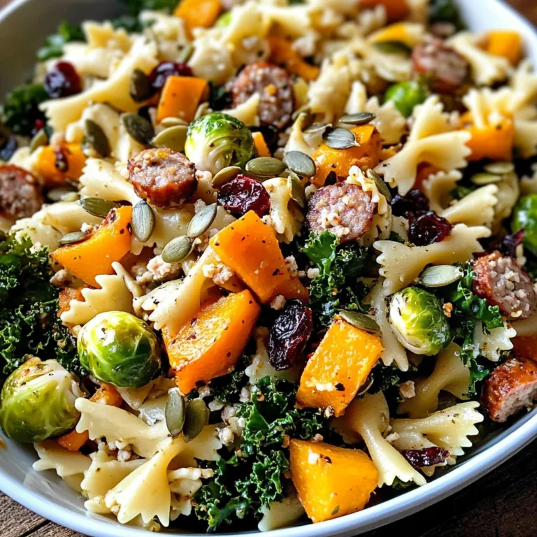 Fall Harvest Pasta Salad