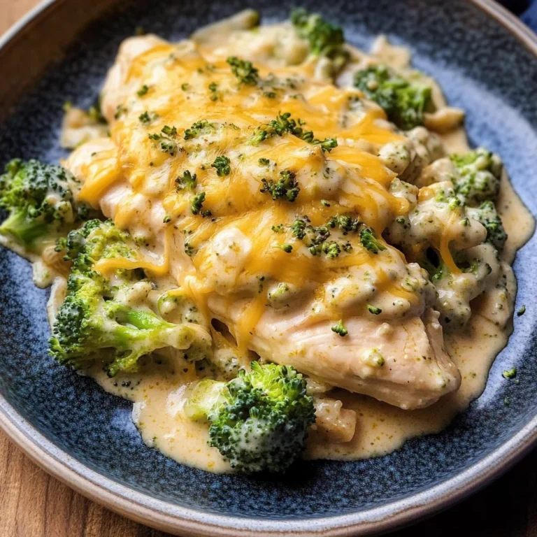 Irresistible Crockpot Creamy Broccoli Cheddar Chicken Delight