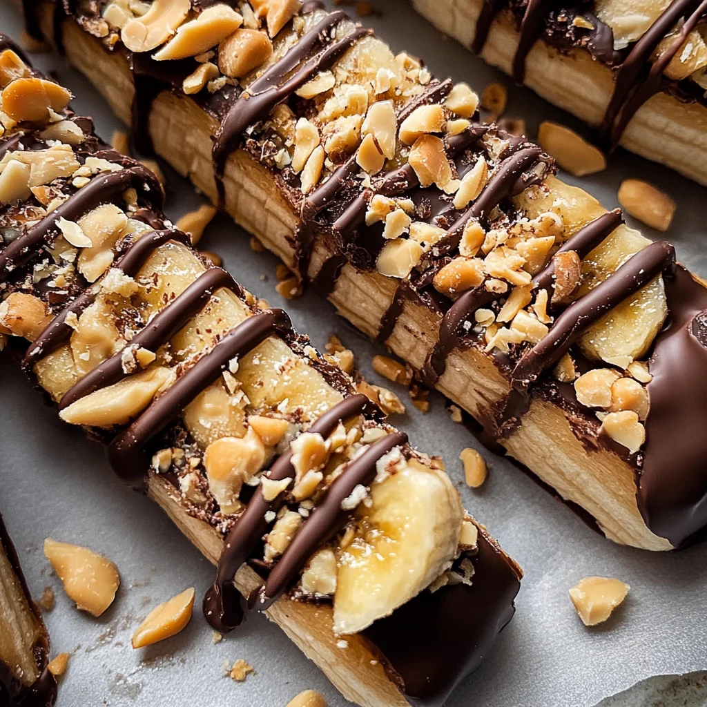 Low Calorie Frozen Banana Snickers Recipe