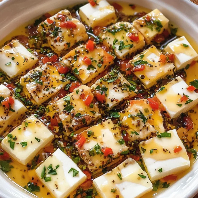 Marinated Cheese