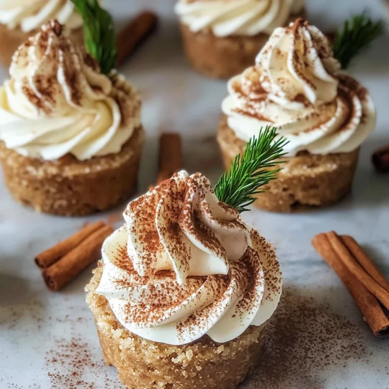 No-Bake Gingerbread Cheesecake Cups