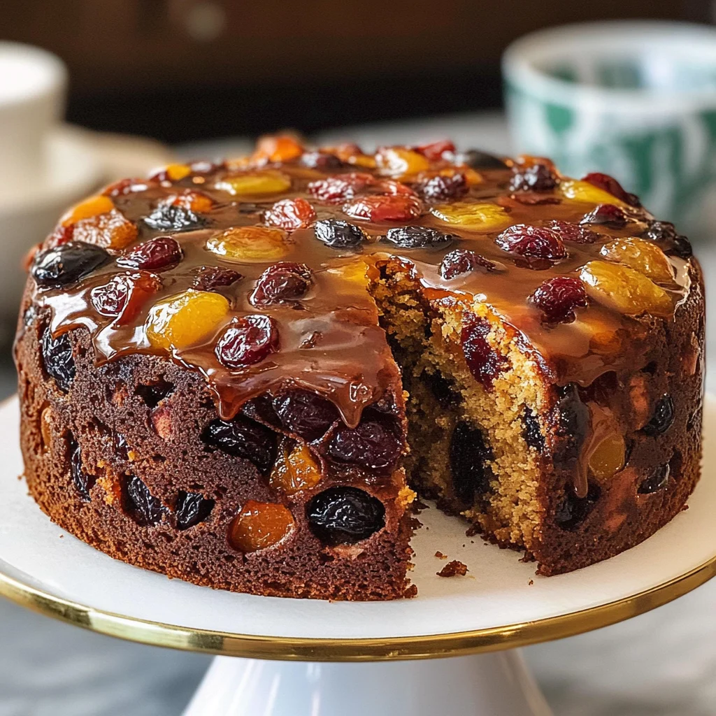 Perfect Christmas Fruit Cake with Brandy: 2 hours