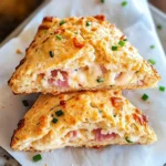 Savory Ham & Cheese Scones