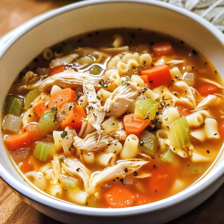 Sicilian Chicken Soup