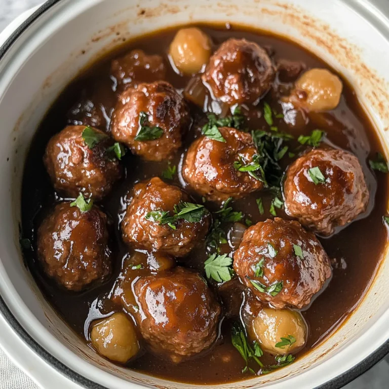 Slow Cooker Salisbury Steak Meatballs: Family-Friendly Comfort