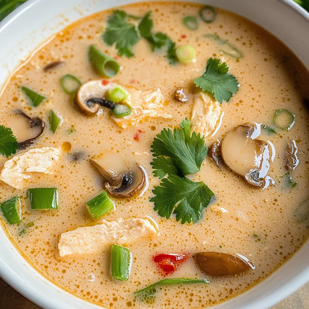 Slow Cooker Tom Kha Soup Recipe