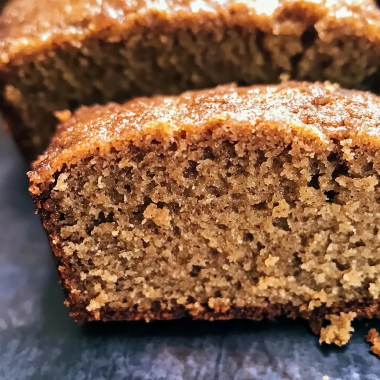 Spiced Applesauce Quick Bread