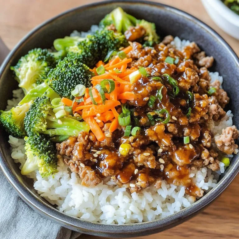 Teriyaki Turkey Rice Bowl