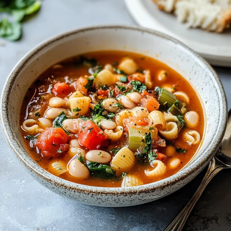 Vegan Minestrone Soup