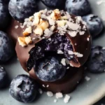 Wholesome Frozen Blueberry Yogurt Clusters