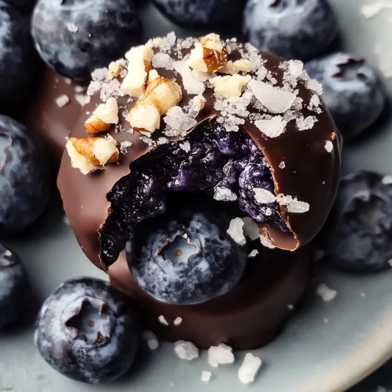 Wholesome Frozen Blueberry Yogurt Clusters