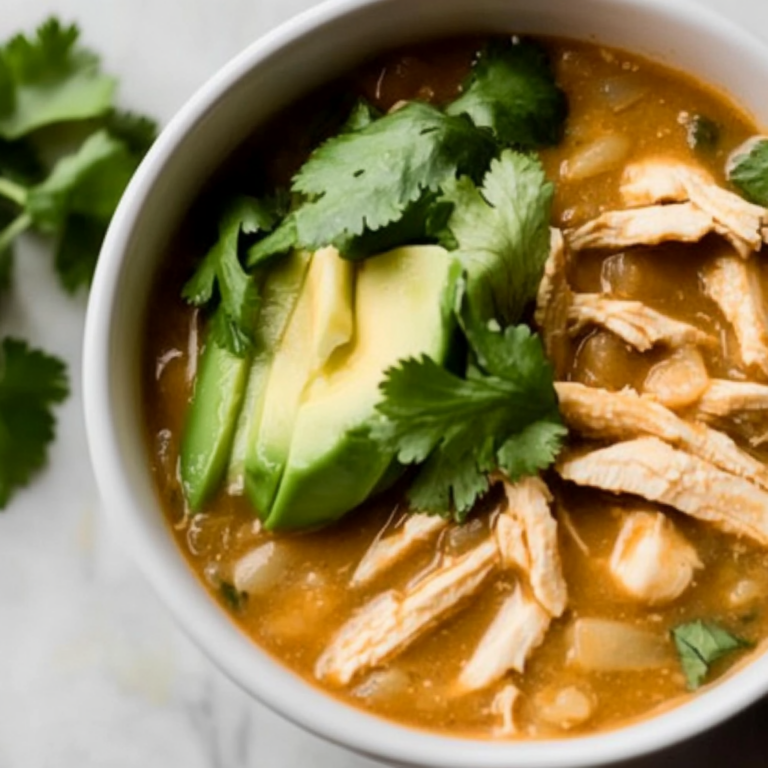 Healthy White Chicken Chili