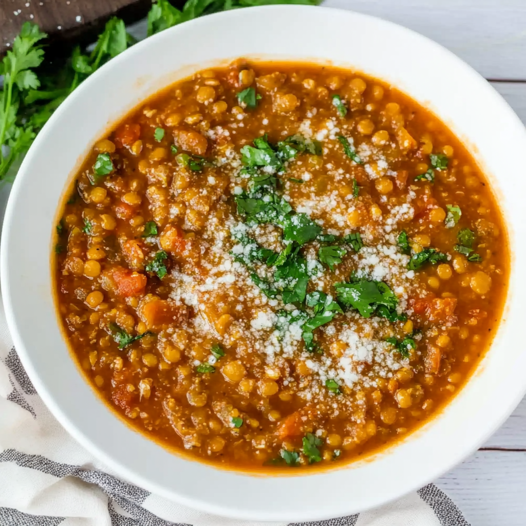 The Best Detox Crockpot Lentil Soup