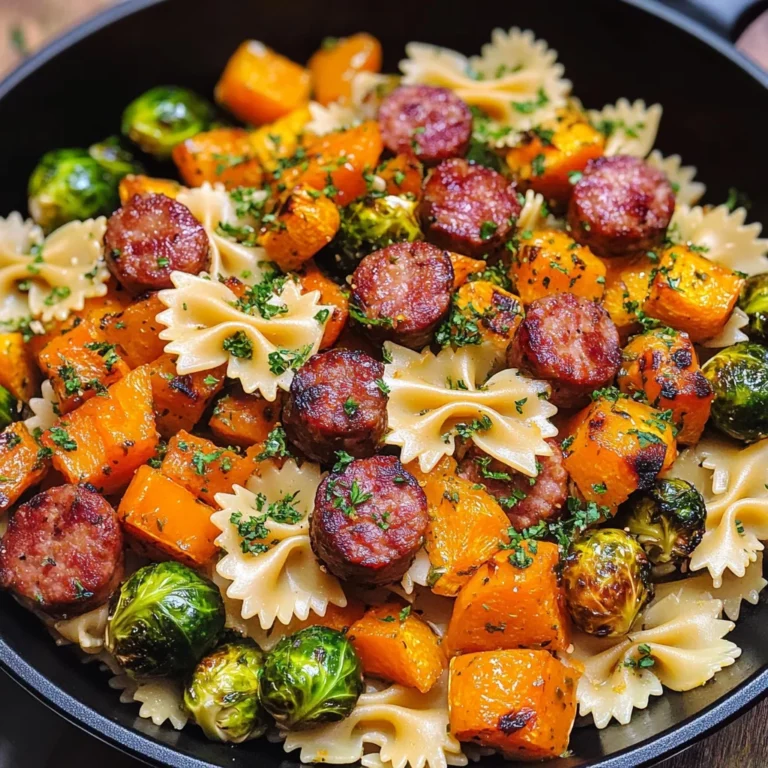 Autumn Sausage Pasta Squash: Amazing 25-Min Fall Favorite
