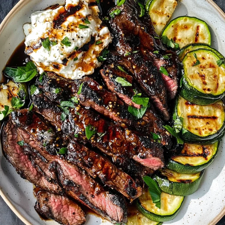 Balsamic Flank Steak