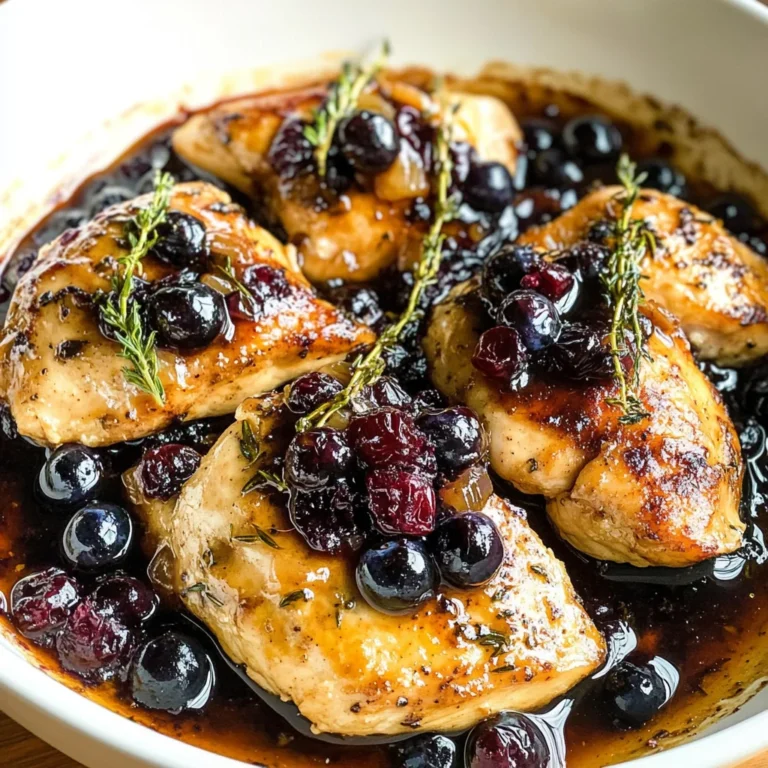 Blueberry Thyme Chicken