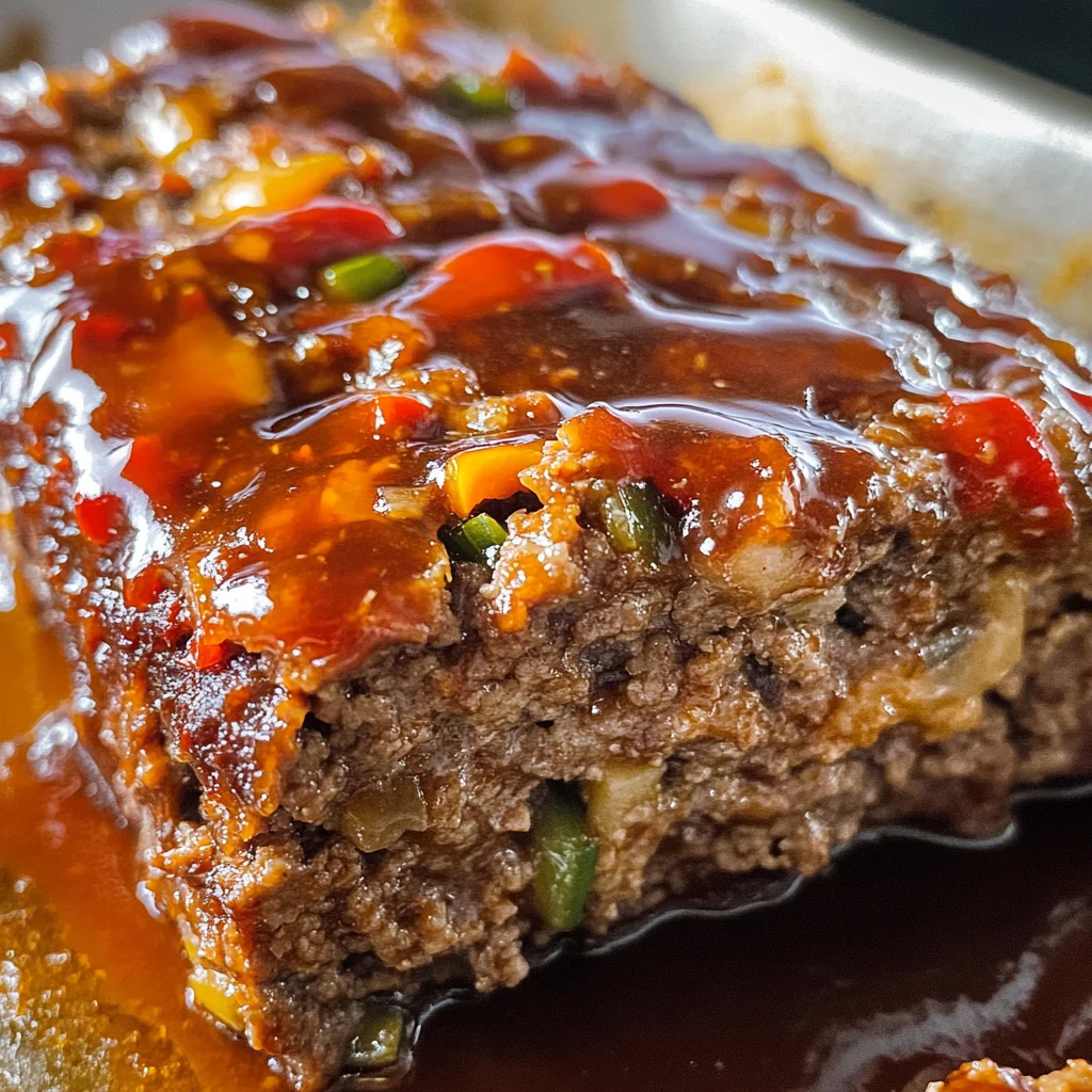 Bourbon Glaze Meatloaf Recipe