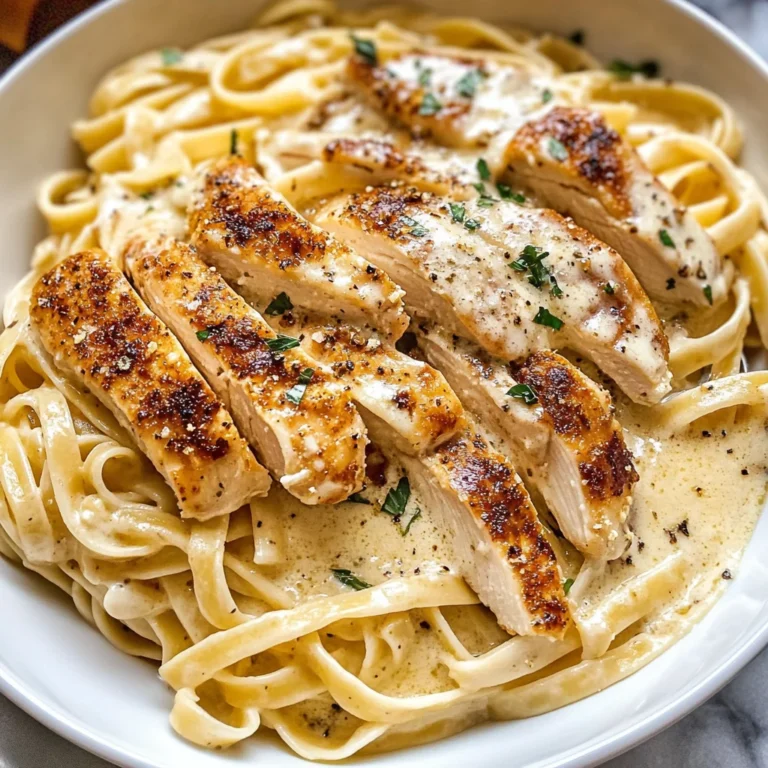 Chicken Fettuccine Alfredo