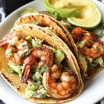 Cilantro Lime Shrimp Tacos with Creamy Slaw