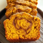 Cinnamon Swirl Pumpkin Bread Mini Loaves
