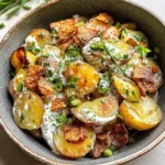 Crispy Smashed Potato Salad