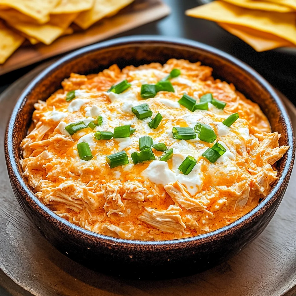 Crock Pot Buffalo Chicken Dip