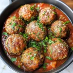 Easy Baked Italian Meatballs