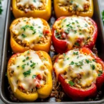Easy Italian Stuffed Peppers