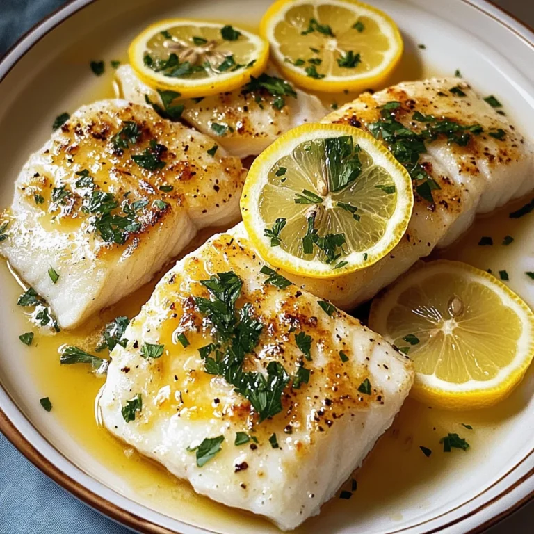 Garlic Butter Baked Cod