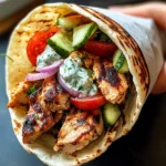 Greek Chicken Gyros