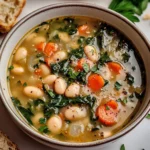 Hearty Tuscan White Bean Soup