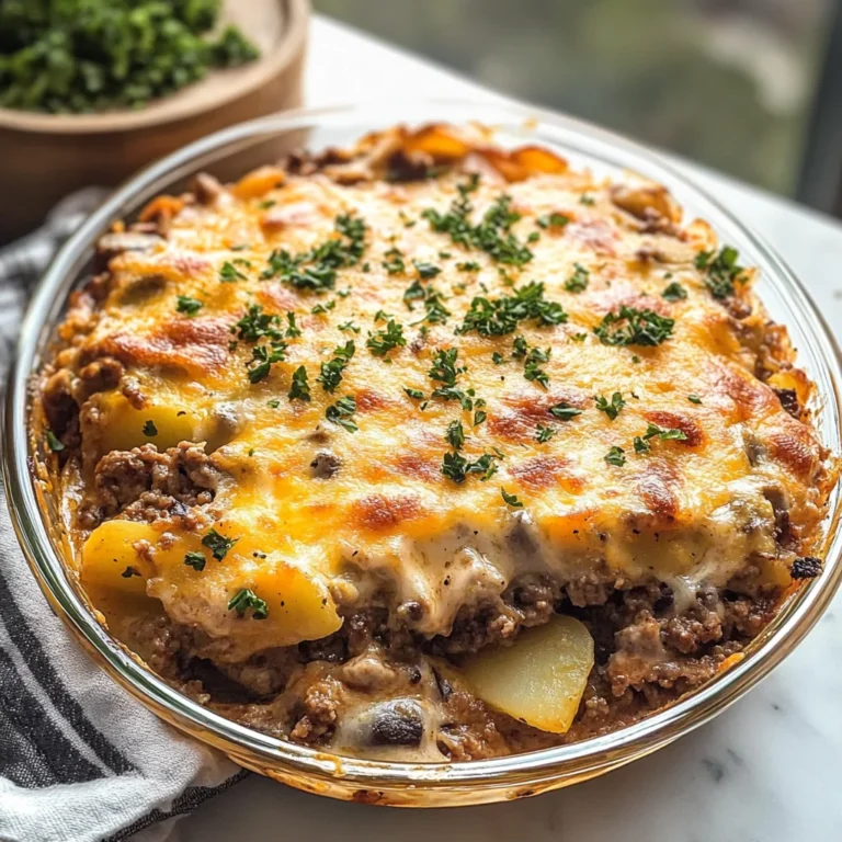 Hobo Casserole (Ground Beef Recipe)