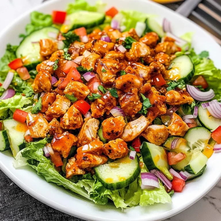 Honey Hot Chicken Salad