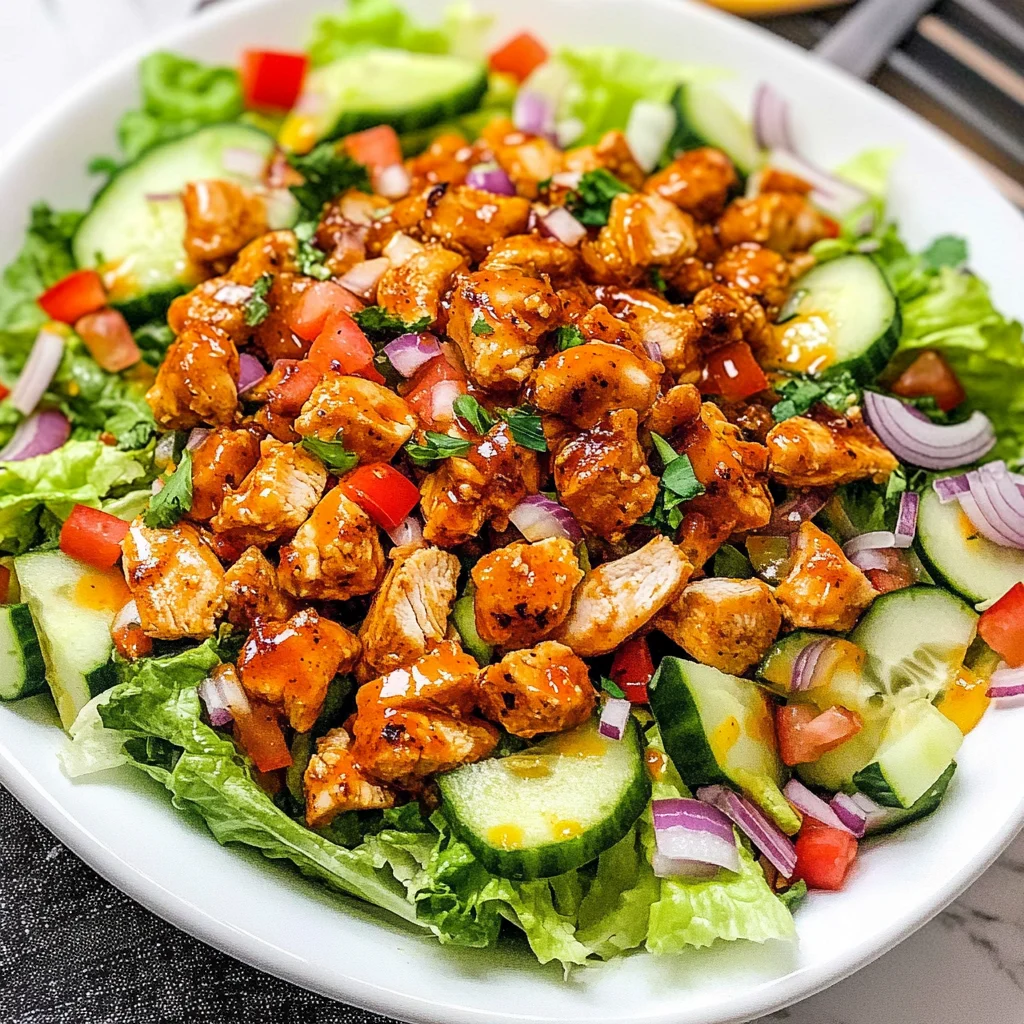Honey Hot Chicken Salad