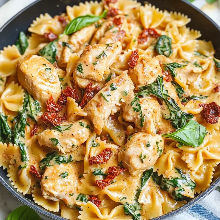 Marry Me Chicken Pasta