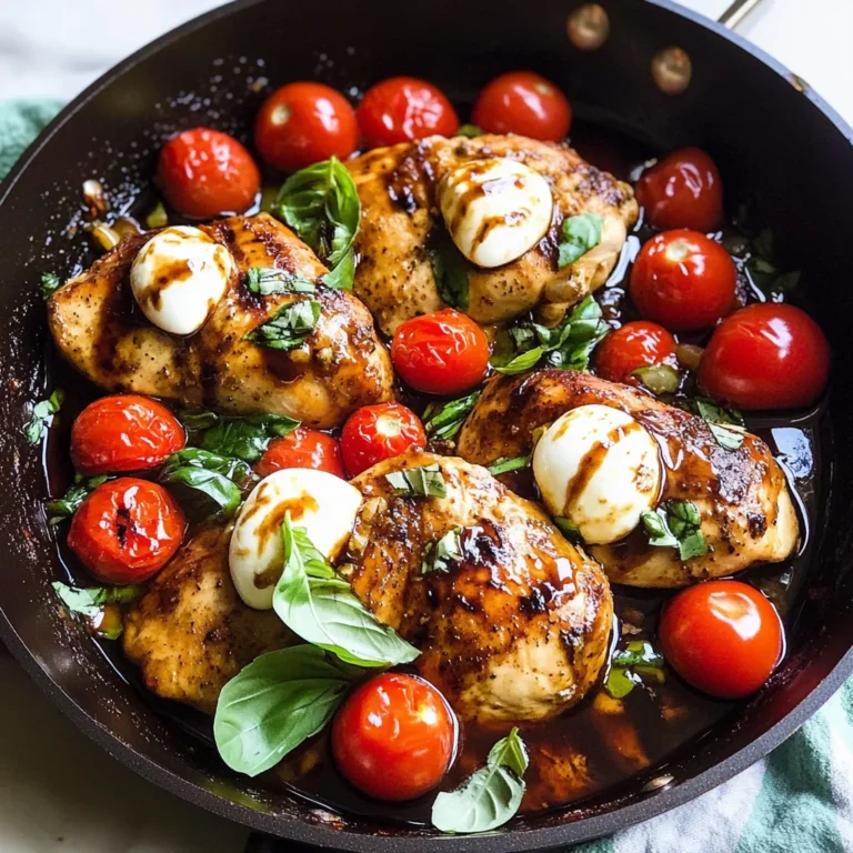 One Pan Balsamic Chicken