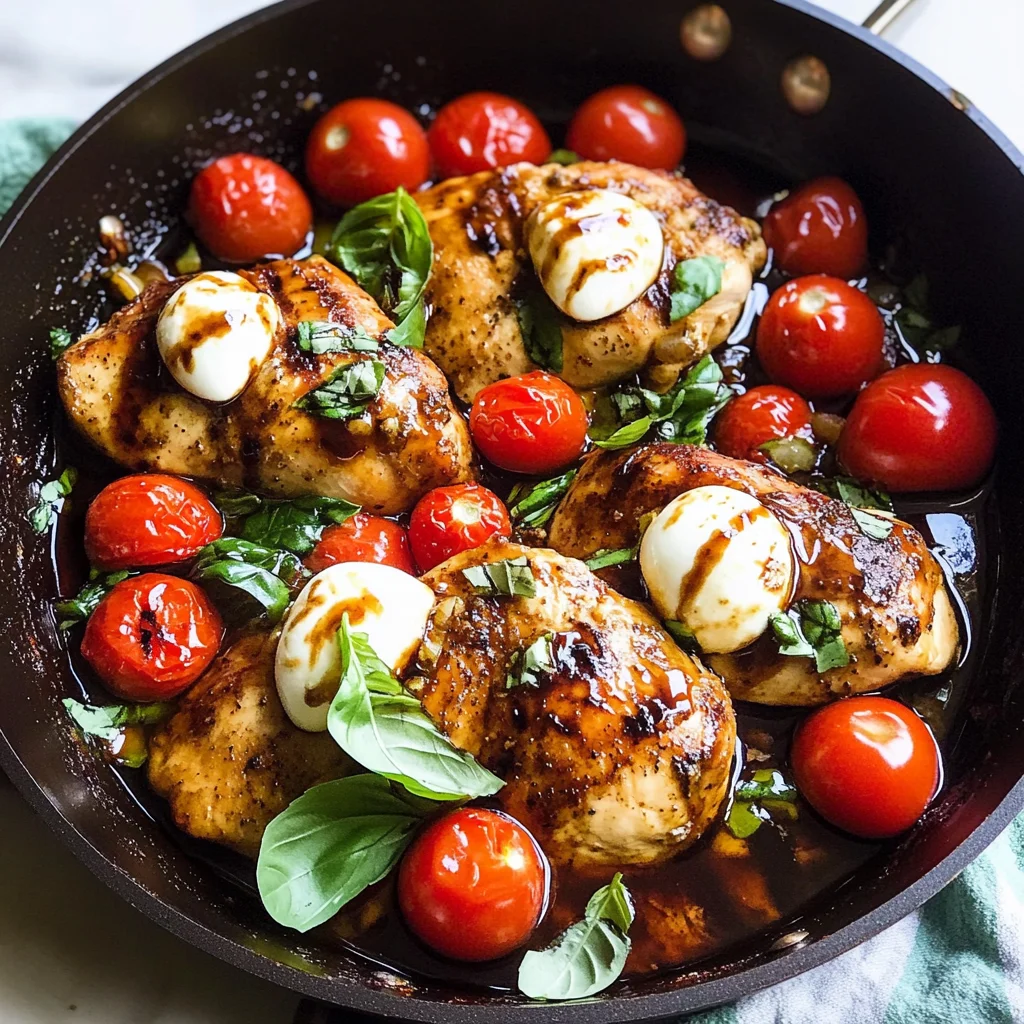 One Pan Balsamic Chicken