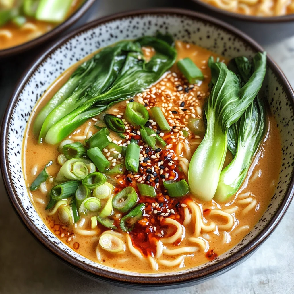 Peanut Butter Miso Ramen